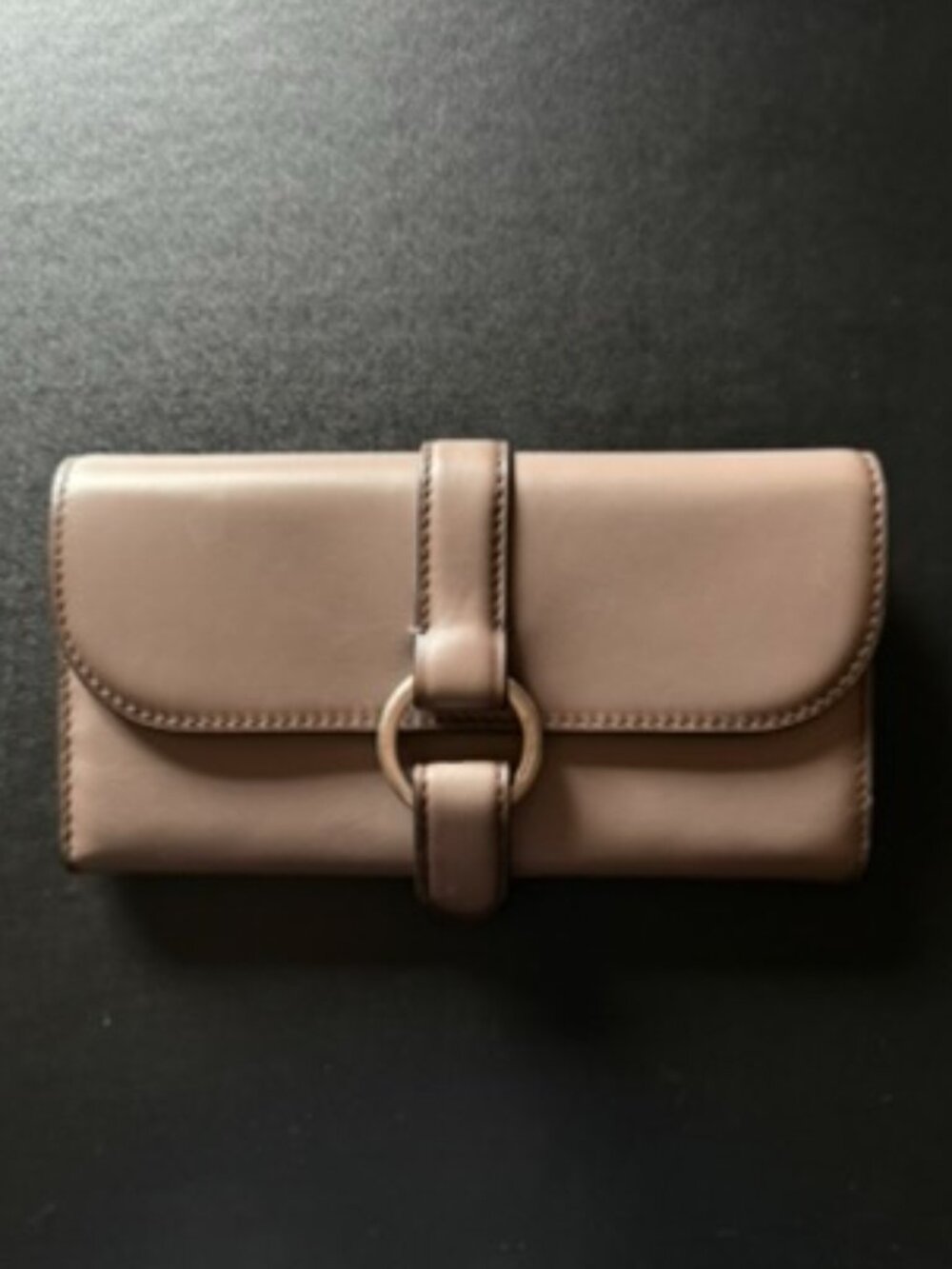 Michael Kors Quincy Large Carryall Leather Wallet